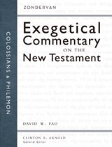 Colossians and Philemon - David W. Pao - 9780310243953