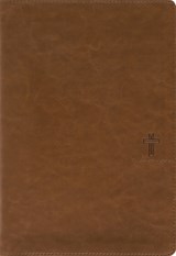 NASB, Thinline Bible, Giant Print, Leathersoft, Brown, Red Letter, 1995 Text, Comfort Print - Zondervan - 9780310468912