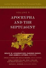Apocrypha and the Septuagint - Bruce W. Longenecker ; Marieke Dhont ; James K. Aitken - 9780310495529