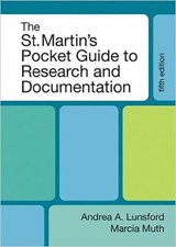 The St. Martin's Pocket Guide to Research and Documentation - LUNSFORD,  Andrea A. - 9780312661922