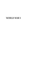World War I - Jennifer D. Keene - 9780313331817