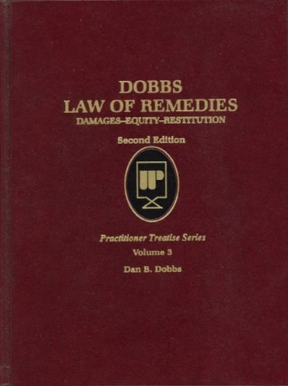 Law of Remedies V3, Dan B. Dobbs - Gebonden - 9780314009159