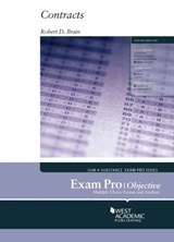 Exam Pro on Contracts, Objective Questions - Robert D. Brain - 9780314285966