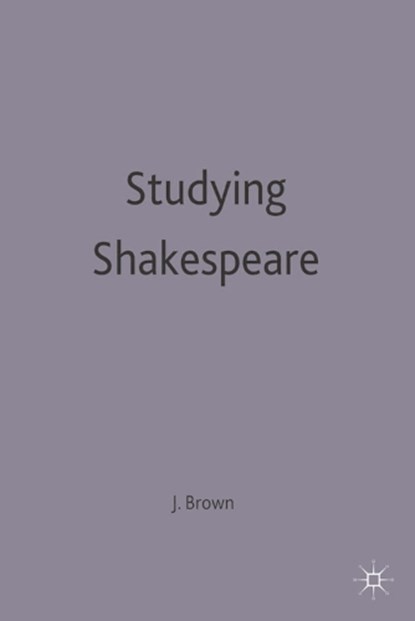Studying Shakespeare, NA,  Na - Paperback - 9780333319413