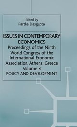 Issues in Contemporary Economics - DASGUPTA,  Partha - 9780333524794