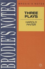 Brodie's Notes on Harold Pinter's Birthday Party / Caretaker / Homecoming - PINTER,  Harold - 9780333581643