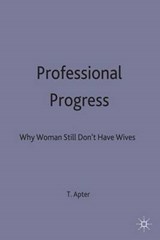 Professional Progress - Terri Apter - 9780333593448