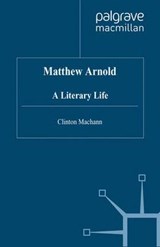 Matthew Arnold - MACHANN,  C. - 9780333633779