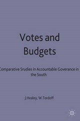 Votes and Budgets - John Healey ; William Tordoff - 9780333638873