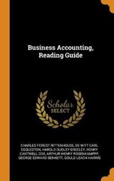 Business Accounting, Reading Guide - Charles Forest Rittenhouse; De Witt Carl Eggleston; Harold Dudley Greeley - 9780344565250
