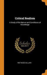 Critical Realism - SELLARS,  Roy Wood - 9780344874727