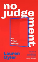 No Judgement - Lauren Oyler - 9780349016504