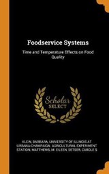 Foodservice Systems - KLEIN,  Barbara ; Matthews, M Eileen - 9780353249851