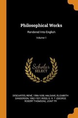 Philosophical Works - DESCARTES,  Rene - 9780353400320