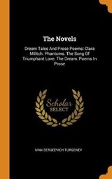 The Novels - TURGENEV,  Ivan Sergeevich - 9780353549272