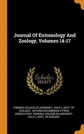 Journal of Entomology and Zoology, Volumes 14-17