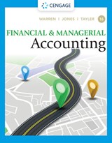 Financial & Managerial Accounting - WARREN,  Carl (Michigan State University) ; Jones, Jefferson (Auburn University) ; Tayler, William (Brigham Young University) - 9780357714041
