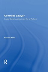 Comrade Lawyer - Robert Rand - 9780367003944