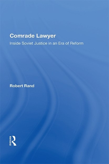 Comrade Lawyer, Robert Rand - Gebonden - 9780367003944