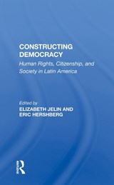 Constructing Democracy - Elizabeth Jelin - 9780367009373