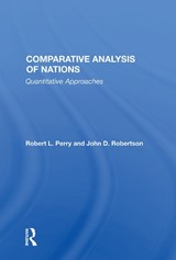 Comparative Analysis Of Nations - Robert Perry - 9780367015299