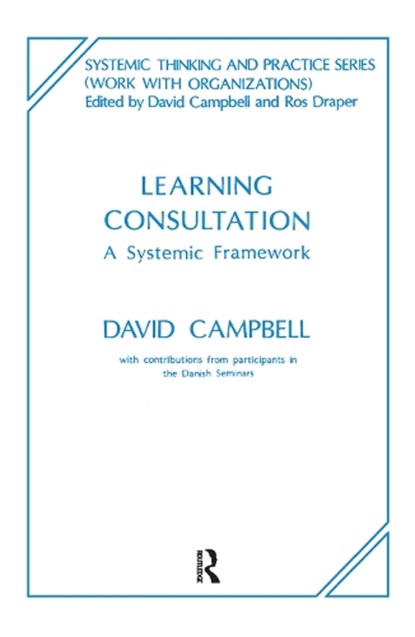 Learning Consultation, David Campbell - Gebonden - 9780367104825