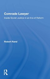 Comrade Lawyer - Robert Rand - 9780367153816