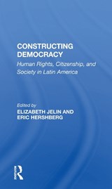 Constructing Democracy - Elizabeth Jelin - 9780367159245