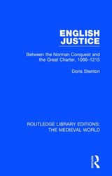 English Justice - Doris Stenton - 9780367180034