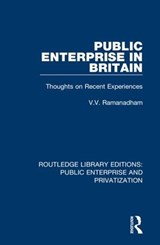 Public Enterprise in Britain - V. V. Ramanadham - 9780367191221