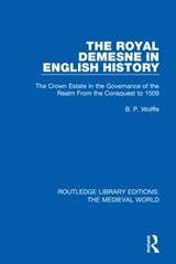 The Royal Demesne in English History - B.P. Wolffe - 9780367208493