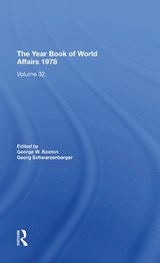 The Year Book Of World Affairs, 1978 - George W. Keeton ; Georg Schwarzenberger - 9780367273873