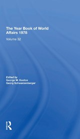 The Year Book Of World Affairs, 1978 - George W. Keeton ; Georg Schwarzenberger - 9780367274252