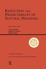 Reduction And Predictability Of Natural Disasters - John Rundle ; William Klein ; Don Turcotte - 9780367320492