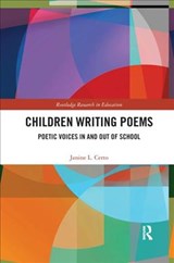 Children Writing Poems - Janine Certo - 9780367341220