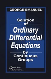 Solution of Ordinary Differential Equations by Continuous Groups