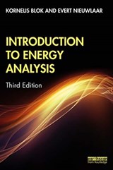 Introduction to Energy Analysis - BLOK,  Kornelis ; Nieuwlaar, Evert - 9780367434816