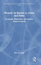 Women on Boards in China and India - Alice de Jonge - 9780367470142