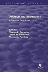 Addition and Subtraction - Thomas P. Carpenter ; James M. Moser ; Thomas A. Romberg - 9780367495589