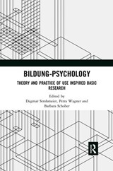 Bildung Psychology - DAGMAR (UNIVERSITY OF APPLIED SCIENCES UPPER AUSTRIA,  Linz, Austria) Strohmeier ; Petra Wagner ; Barbara Schober - 9780367519186