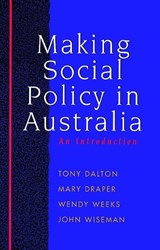 Making Social Policy in Australia - John Wiseman - 9780367718671
