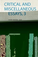 Critical and Miscellaneous Essays, 3 - James Fraser - 9780371974414