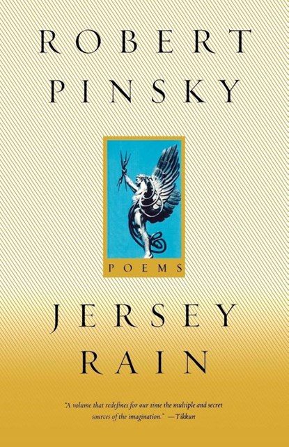 Jersey Rain, Professor Robert (Boston University) Pinsky ; Pinsky Robert - Paperback - 9780374527723