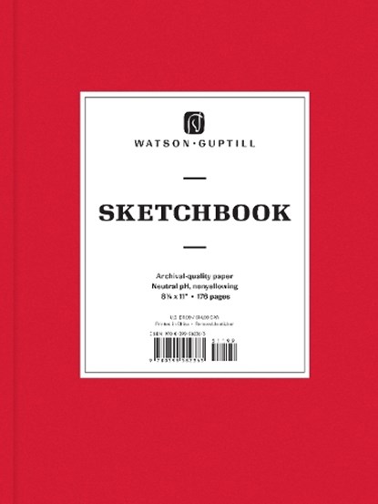 Large Sketchbook (Ruby Red), Watson-Guptill - Gebonden - 9780399582363