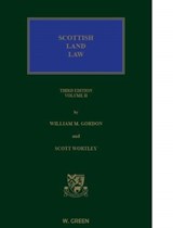 Scottish Land Law - Professor William M Gordon ; Scott Wortley - 9780414017832