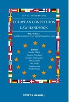 European Competition Law Handbook - Christopher Jones ; Professor Marc van der Woude - 9780414109353
