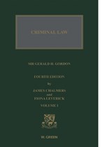 The Criminal Law of Scotland -  - 9780414114159