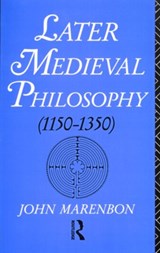 Later Medieval Philosophy - John Marenbon - 9780415068079