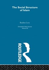 Soc Struct Islam:Oriental  V12 - Reuben Levy - 9780415209106