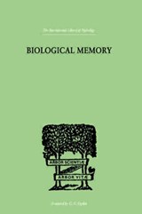 Biological Memory - Eugenio Rignano - 9780415209717